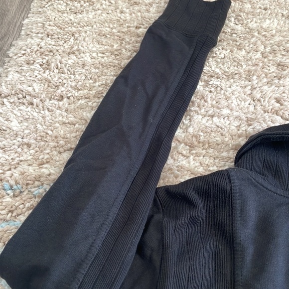 - Lucky lotus lucky brand black wrap cardigan with buttons size m - Picture 11 of 14